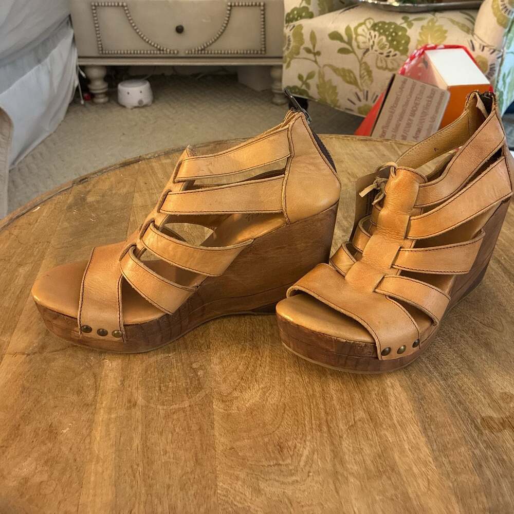 Bed Stu Olinda Wedge Sandals RARE NEW